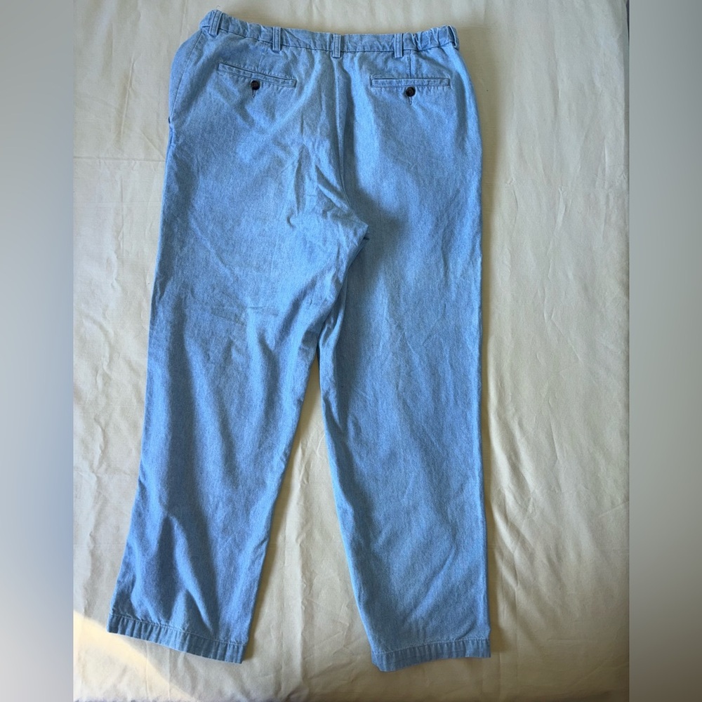 Hangar Generations Dallas TX Men's Light Blue Chinos Size 38 X 31 - Picture 9 of 16